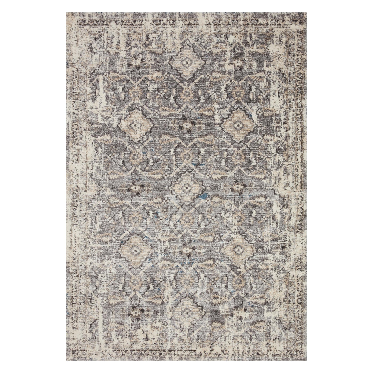 Loloi Theory Natural/Gray Power Loomed Rug
