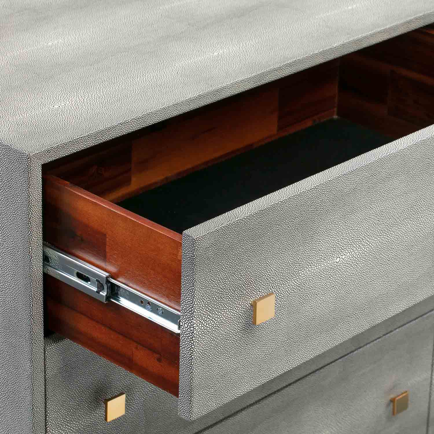 TOV Furniture Pesce Shagreen 6 Drawer Dresser