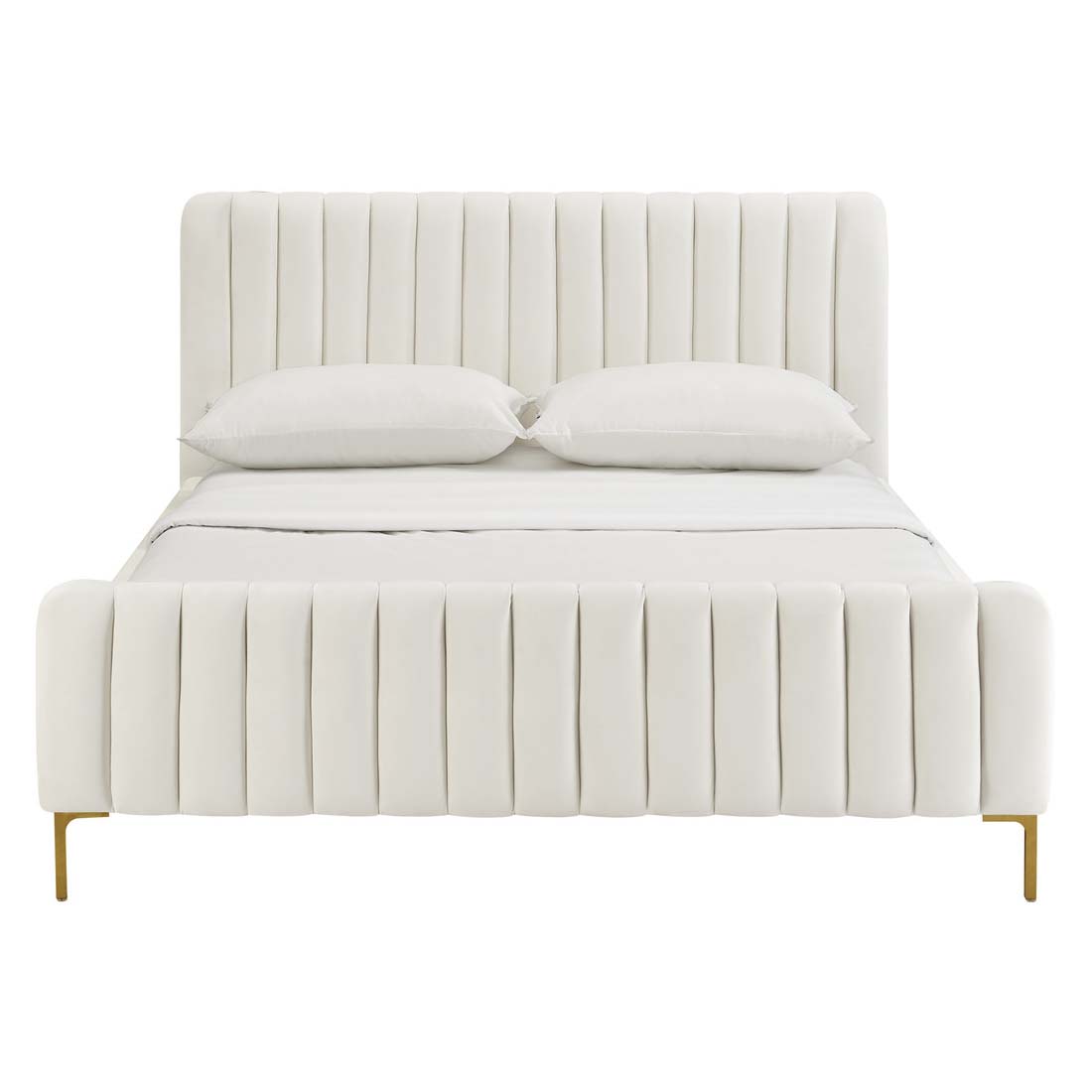 TOV Furniture Angela Velvet Bed