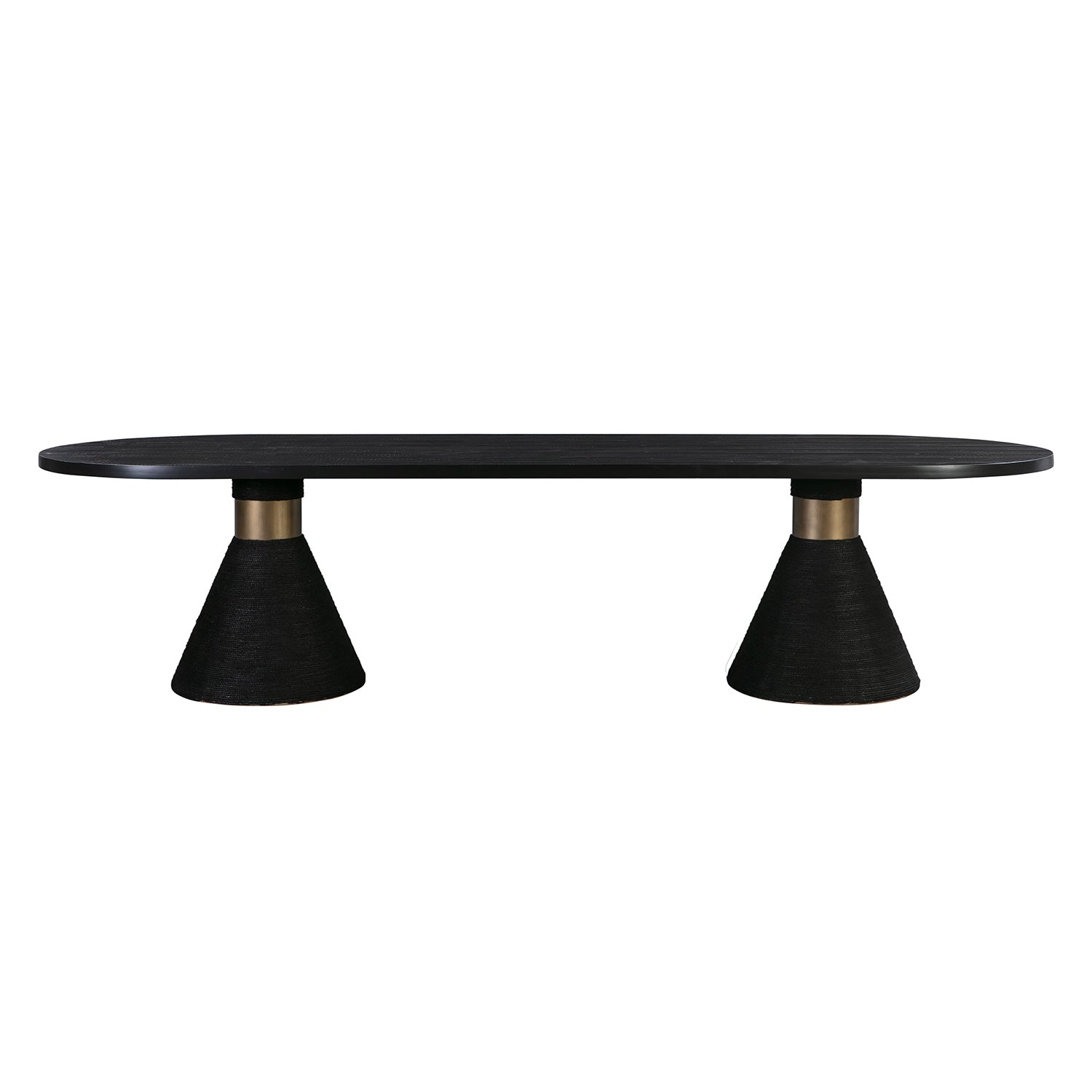 TOV Furniture Rishi Rope Oval Dining Table