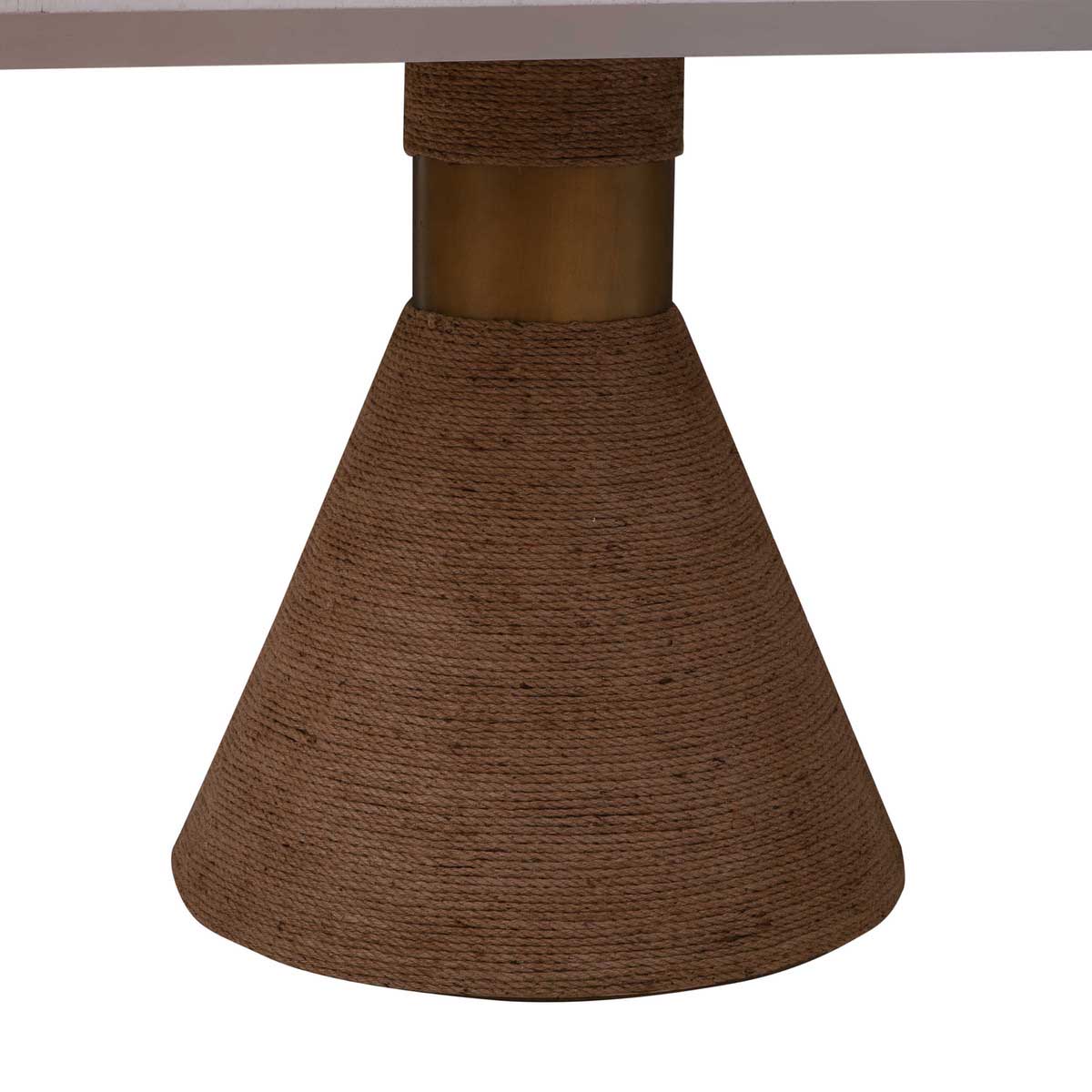 TOV Furniture Rishi Rope Rectangular Dining Table