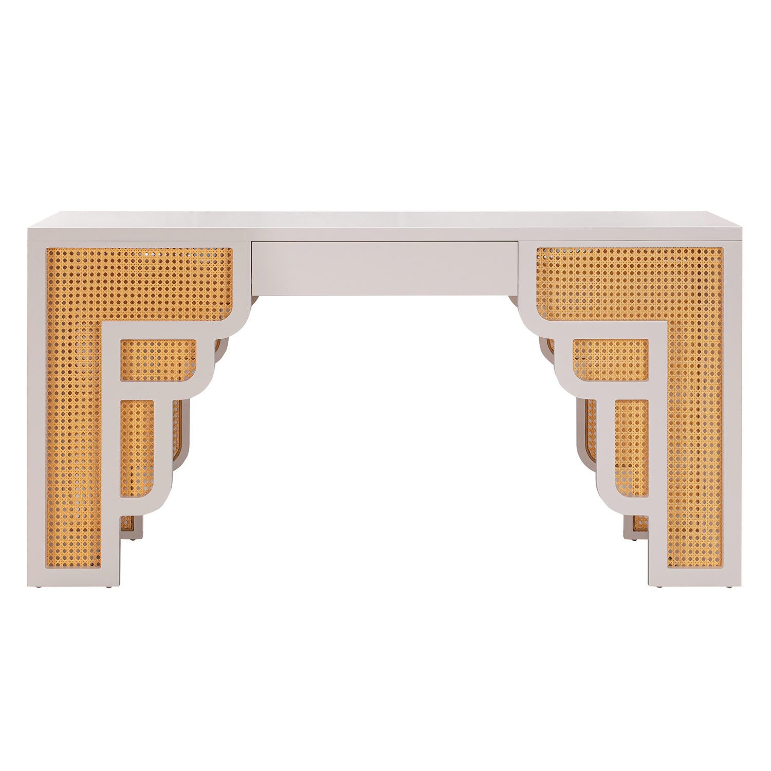 TOV Furniture Suzie Rattan Desk