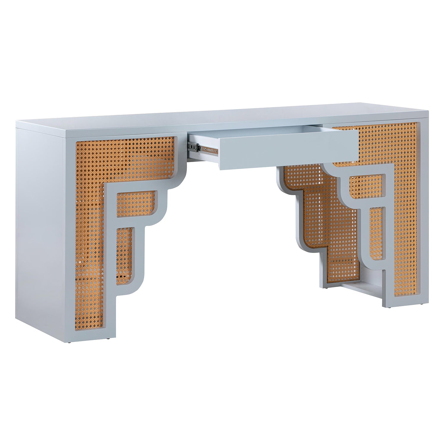 TOV Furniture Suzie Rattan Desk