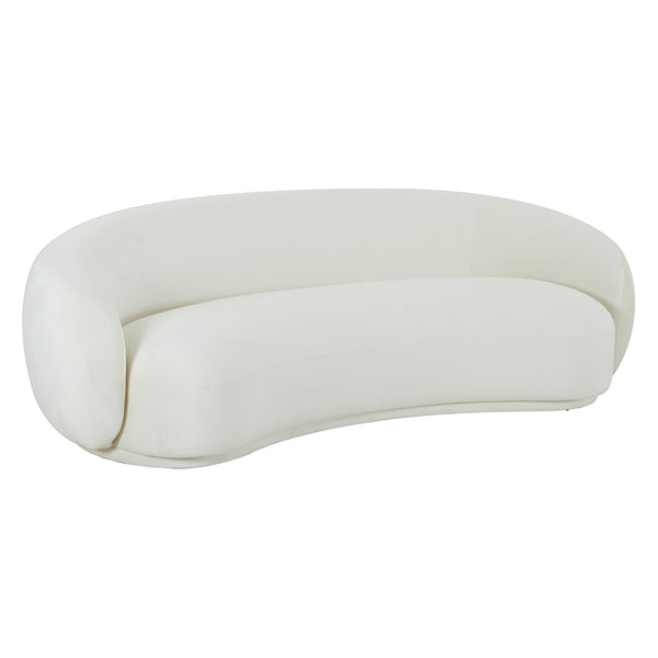 TOV Furniture Kendall Velvet Sofa Paynes Gray