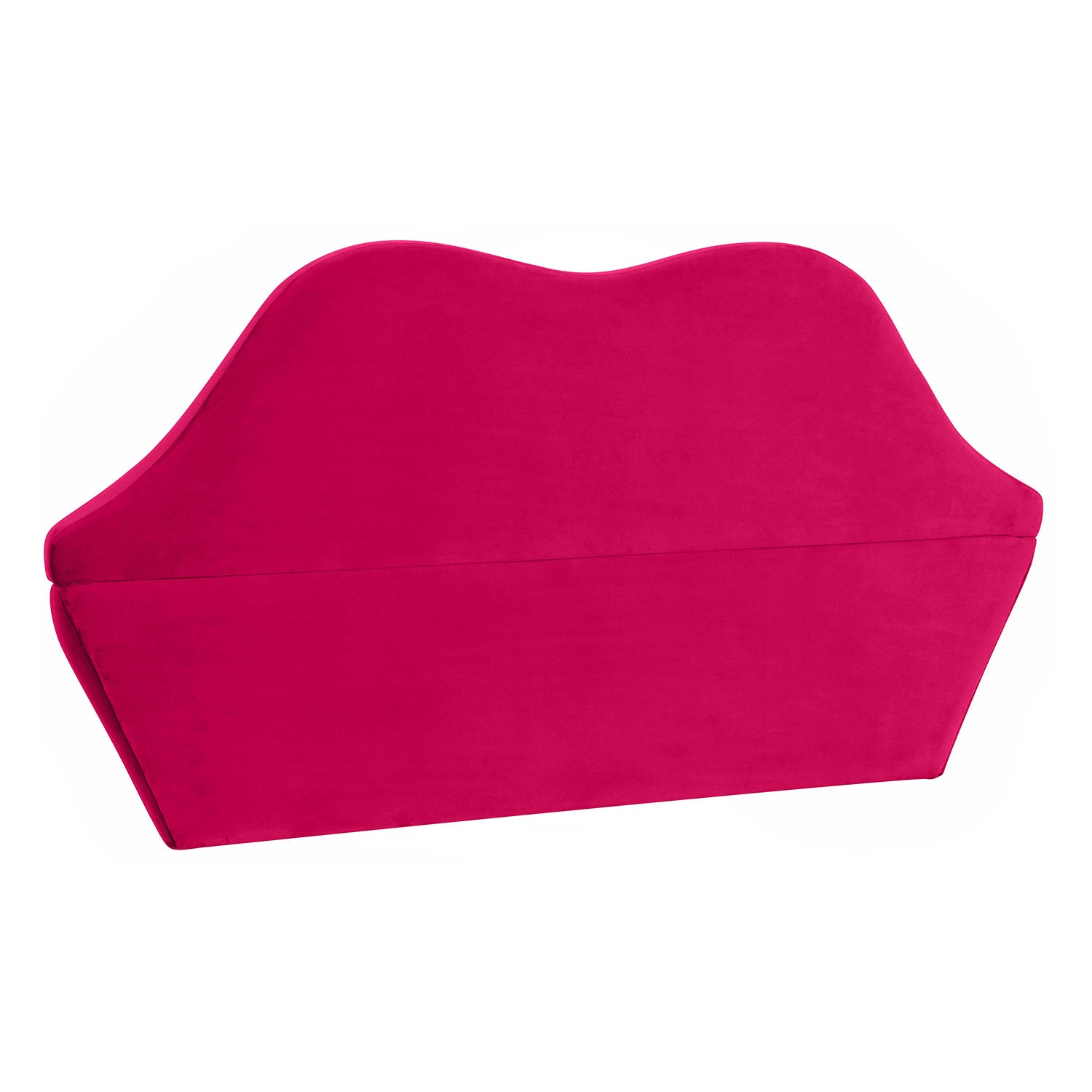 TOV Furniture Lips Velvet Settee