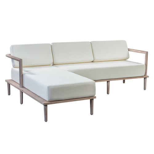 TOV Furniture Emerson Left Arm Outdoor Sectional Sofa