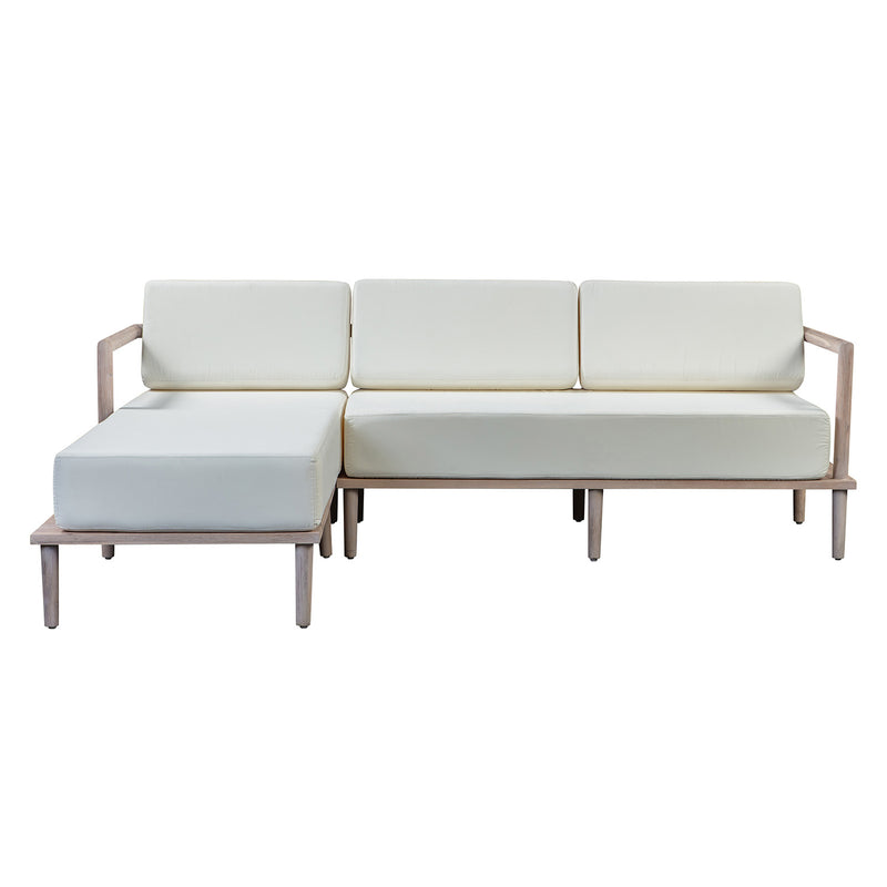 TOV Furniture Emerson Left Arm Outdoor Sectional Sofa