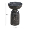 TOV Furniture Rue Marble Side Table