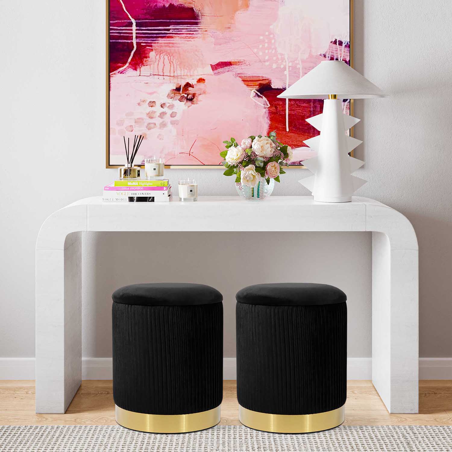 Zara Storage Ottoman