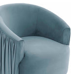 TOV Furniture London Pleated Swivel Chair