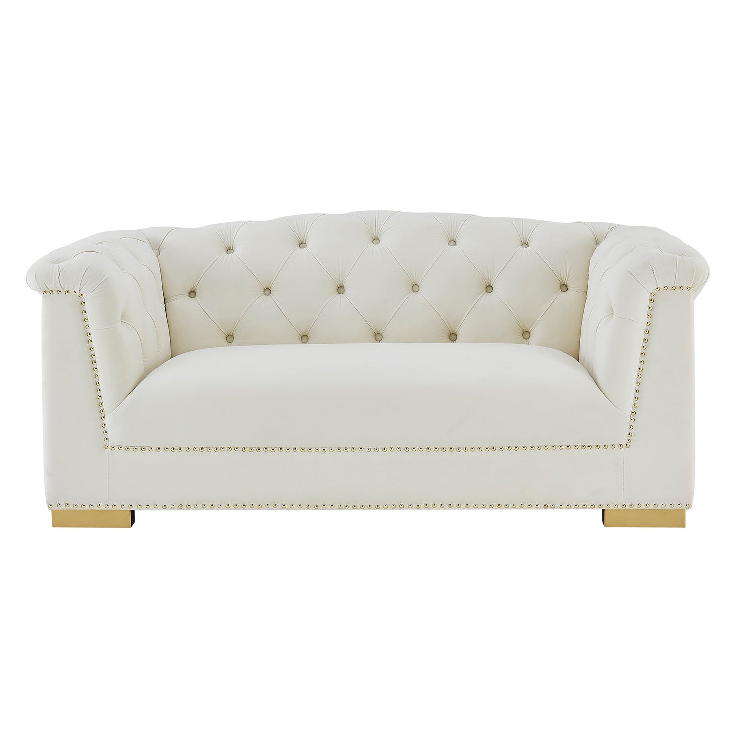 TOV Furniture Farah Velvet Loveseat