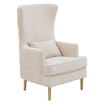TOV Furniture Alina Tall Tufted Back Chair
