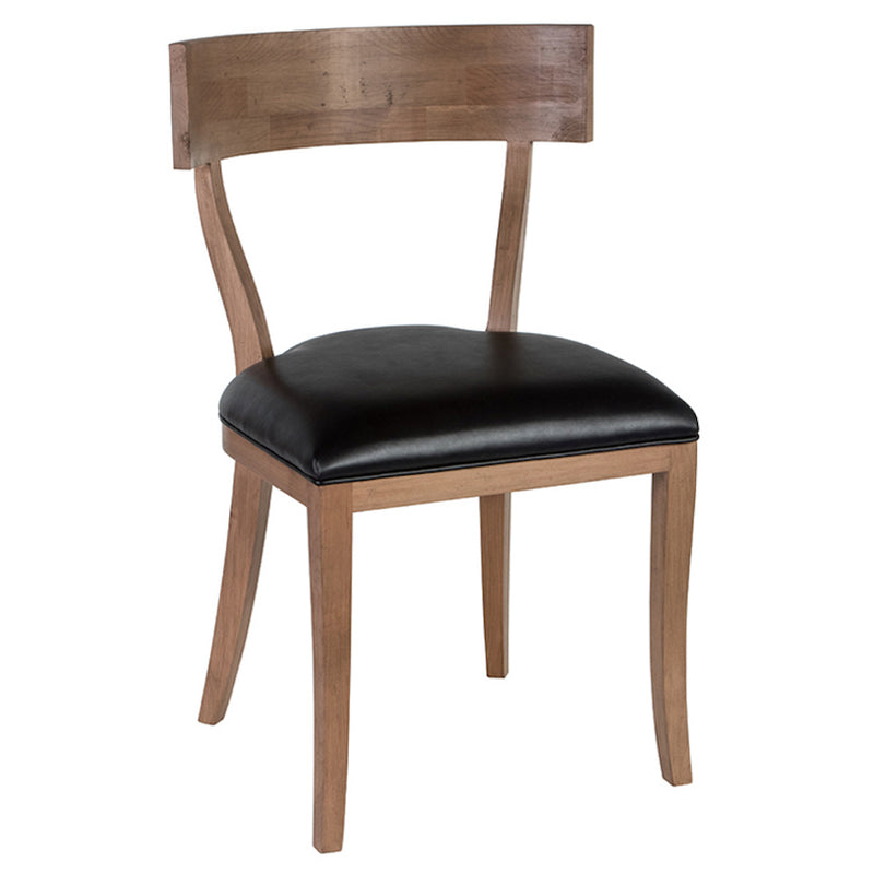 Redford House Thomas Leather Side Dining Chair
