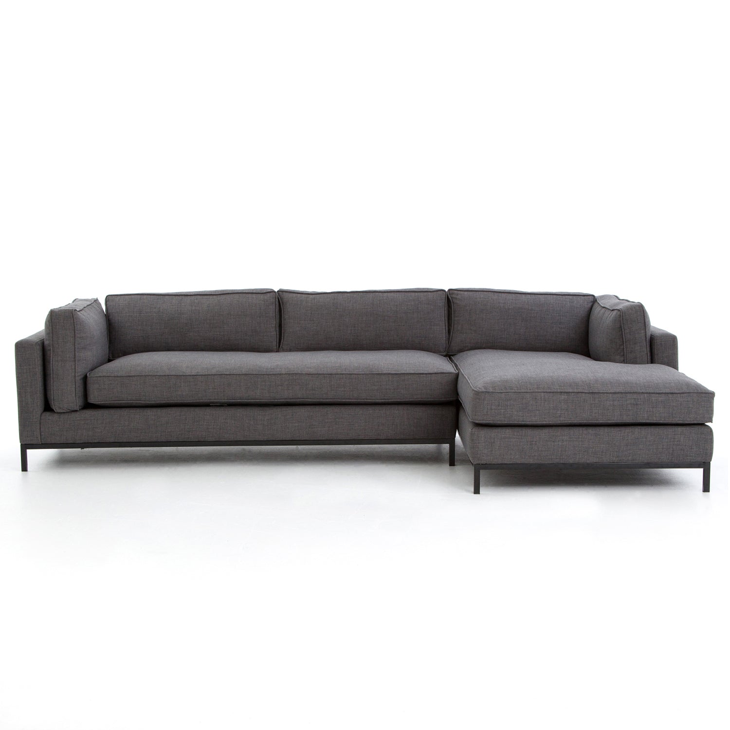 Four Hands Grammercy 2 Piece Right Sectional Sofa - Final Sale
