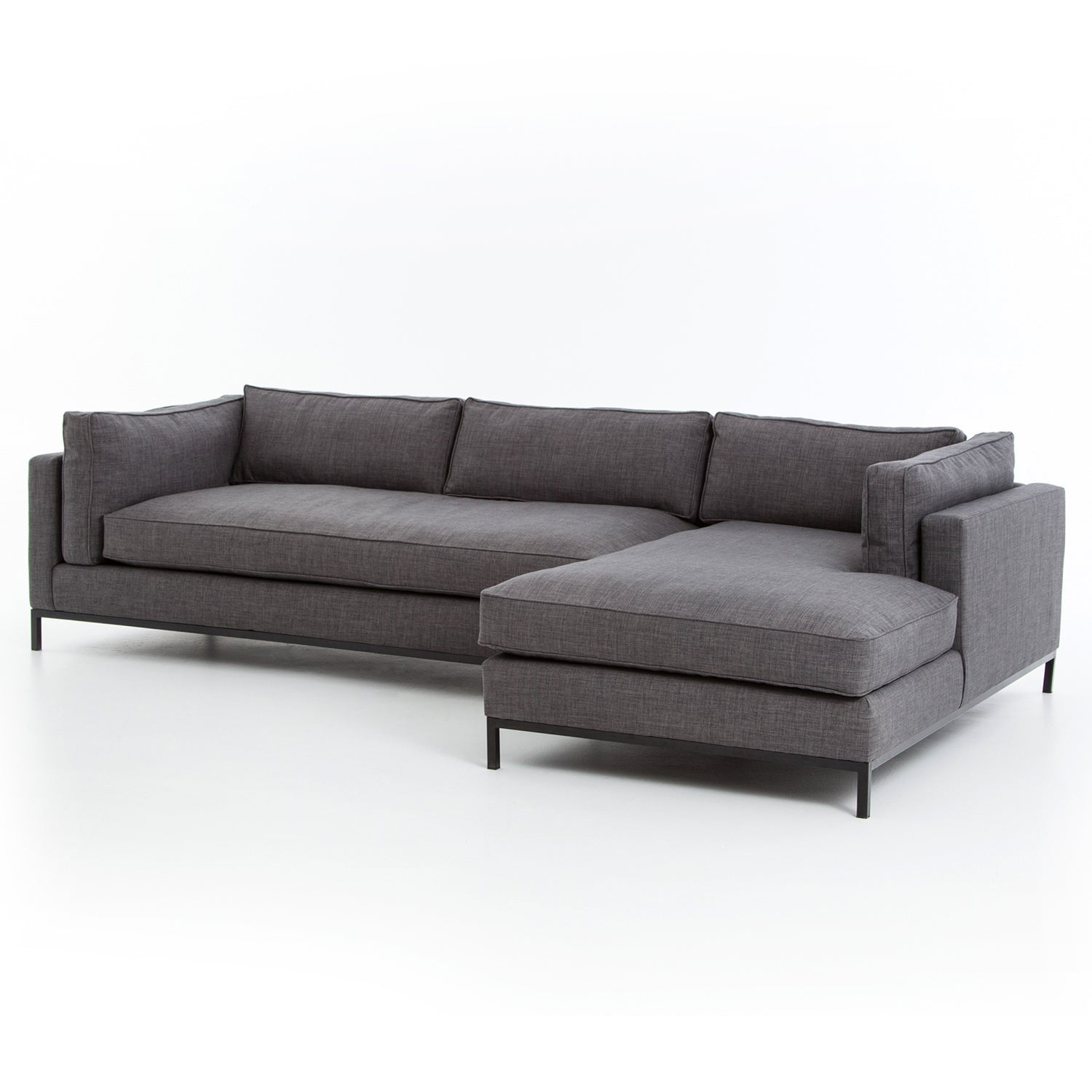 Four Hands Grammercy 2 Piece Right Sectional Sofa - Final Sale