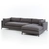 Four Hands Grammercy 2 Piece Right Sectional Sofa