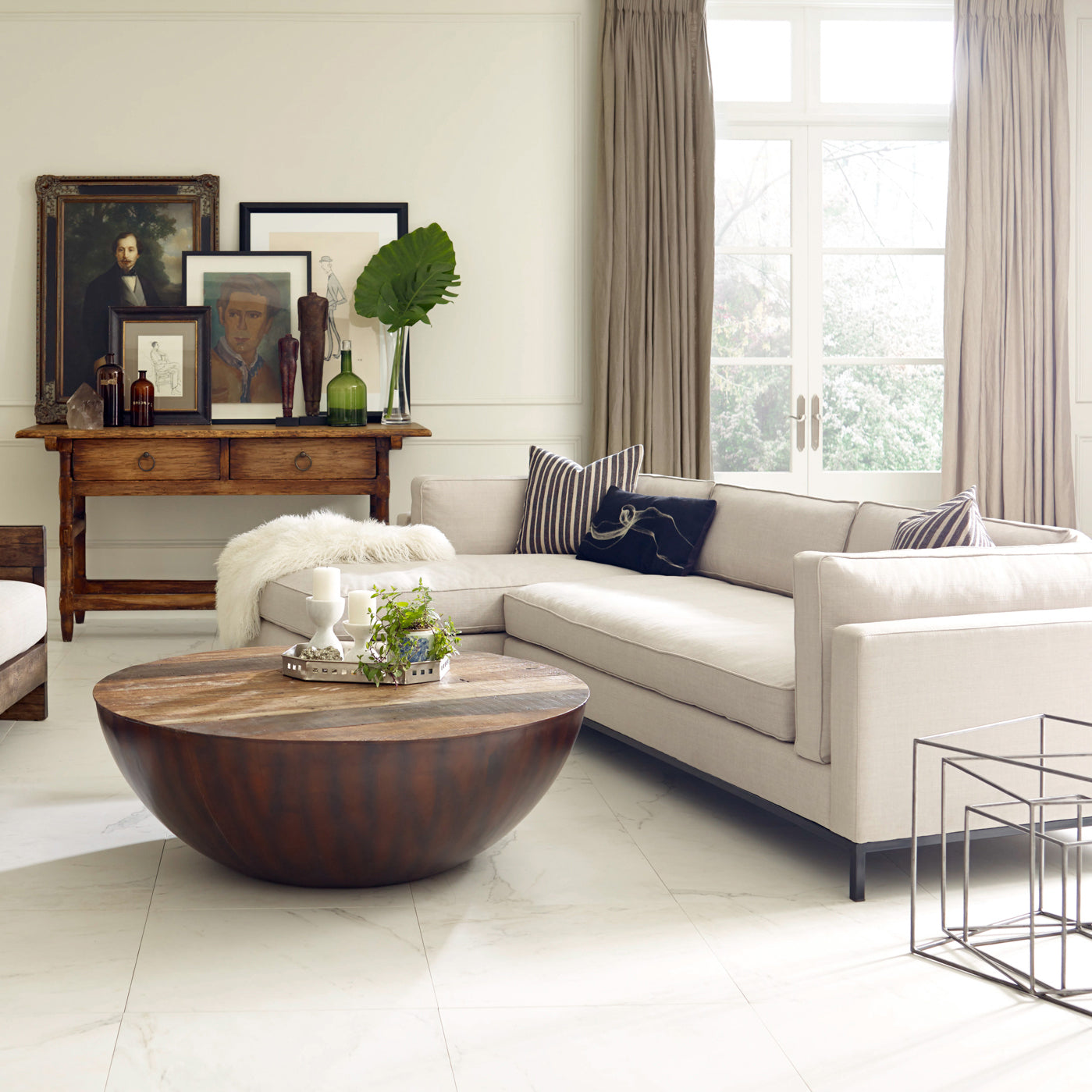 Four Hands Grammercy 2 Piece Left Sectional Sofa - Final Sale