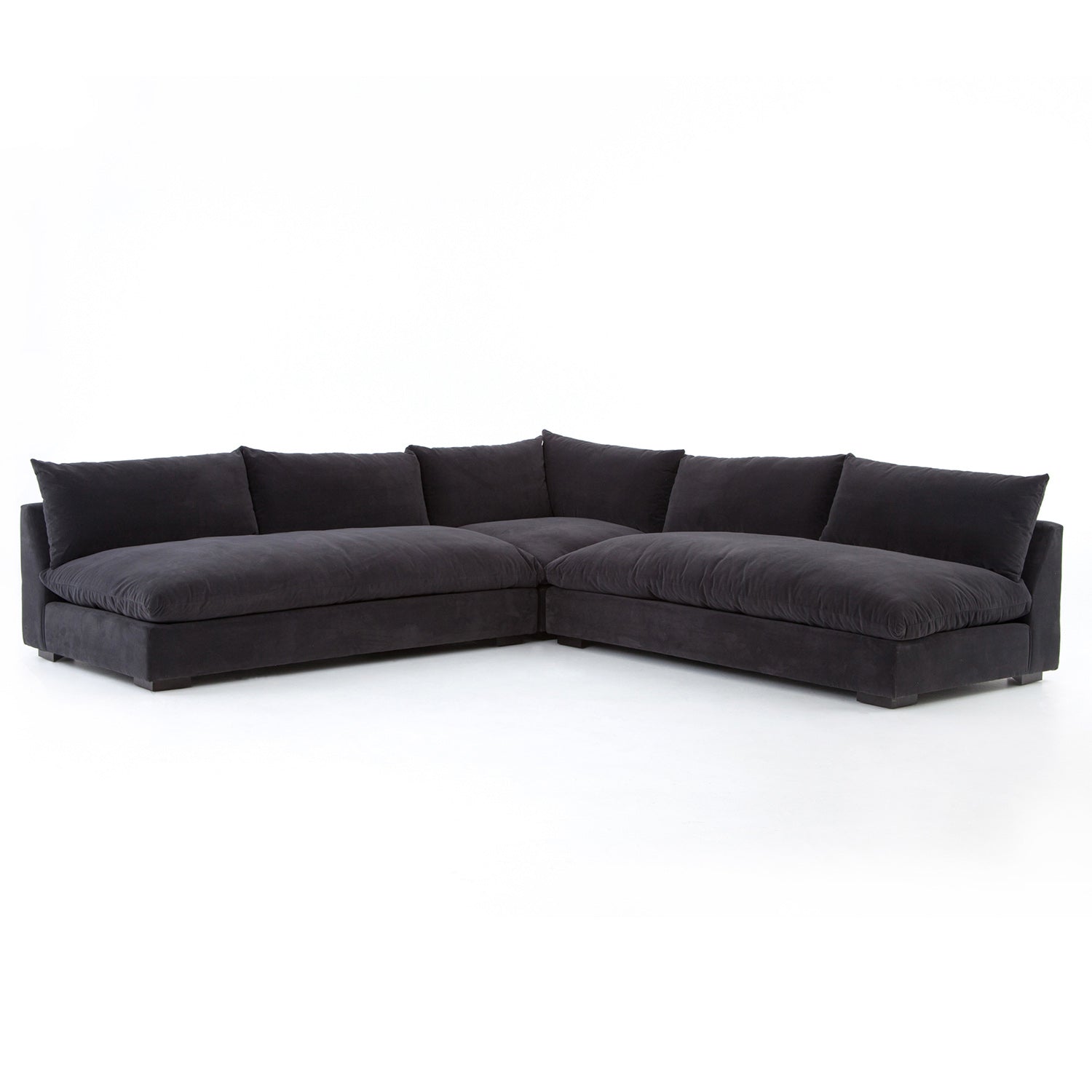 Four Hands Grant Sectional Sofa Paynes Gray