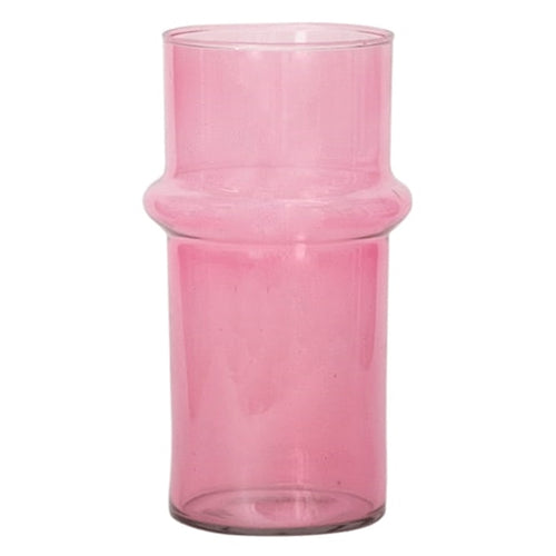 Kiko Pink I Recycled Glass Vase