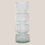 Kiko Clear I Recycled Glass Vase