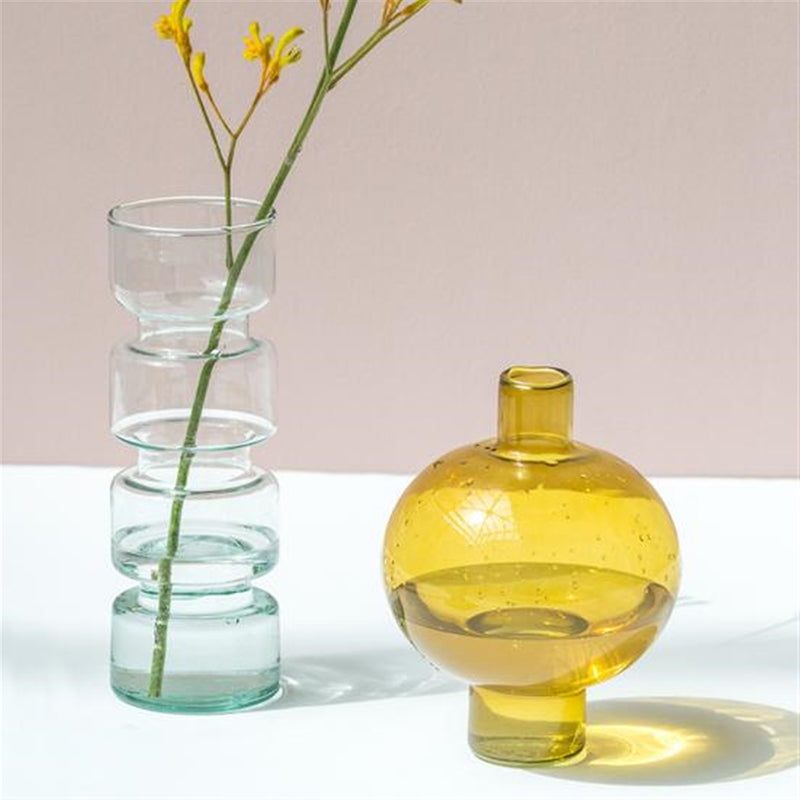 Kiko Bubble Recycled Glass Vase