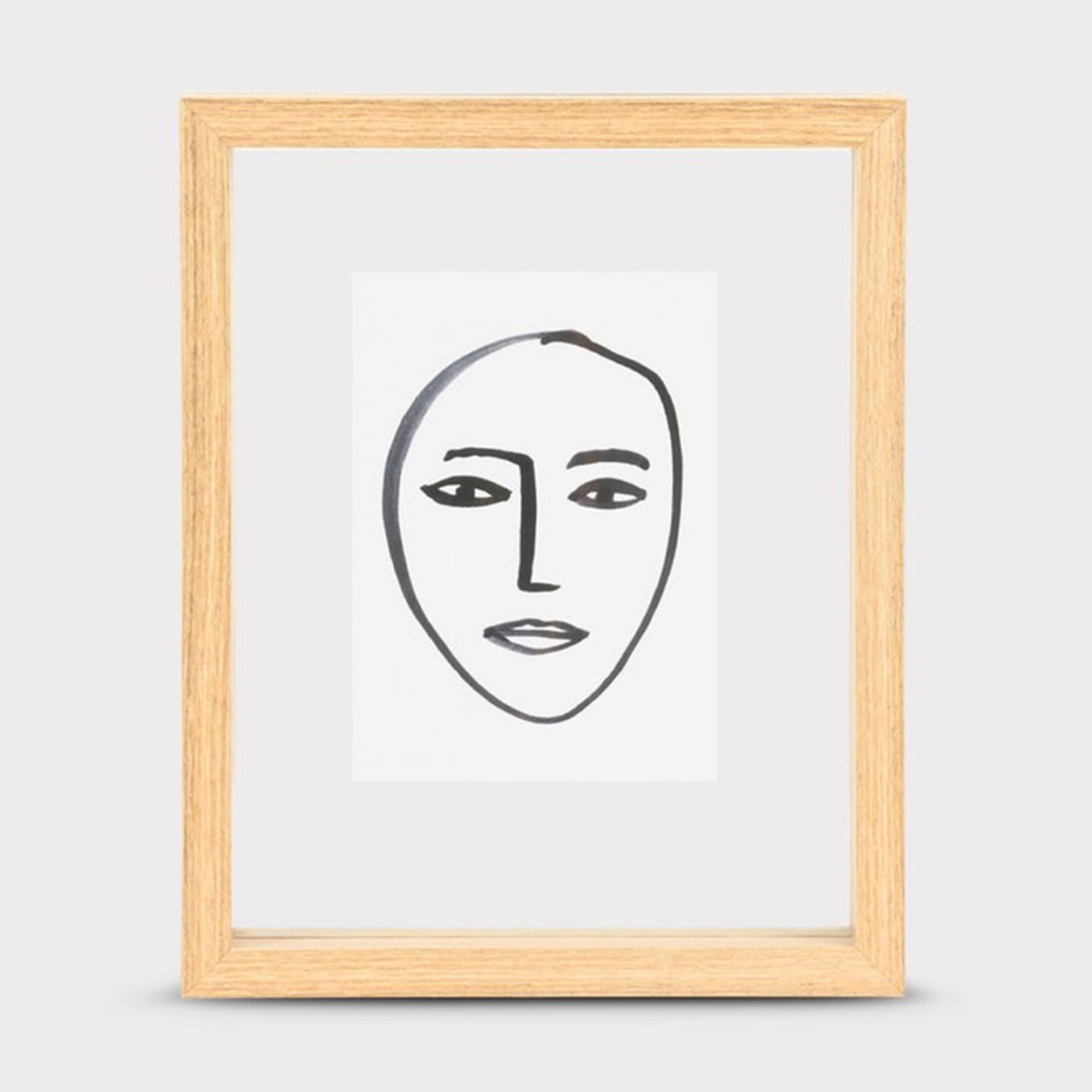 Floating Natural Picture Frame