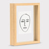 Floating Natural Picture Frame