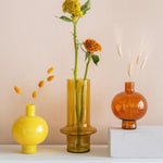 Kiko Vanilla Recycled Glass Vase
