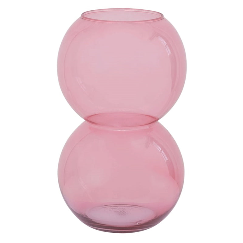 Kiko Pink II Recycled Glass Vase