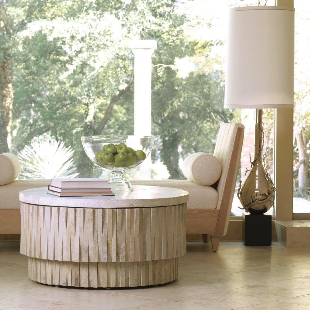 Global Views Teeter Totter Indoor/Outdoor Cocktail Table