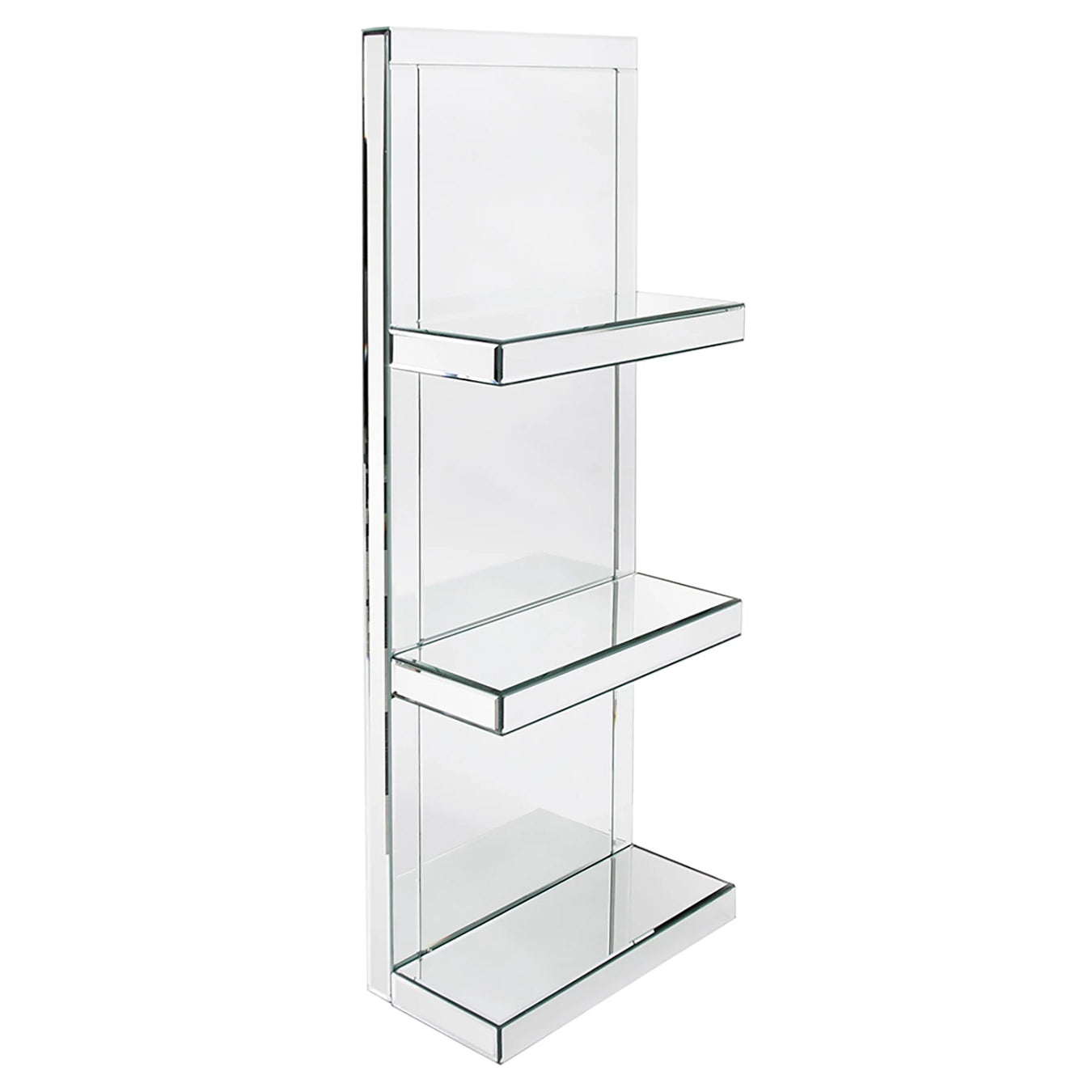 Mirrored Wall Shelf