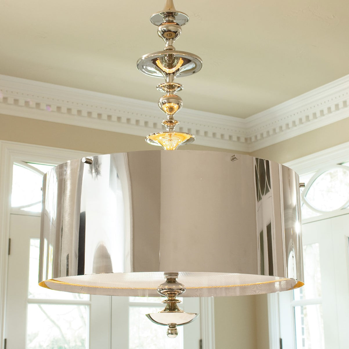 Global Views Turned Pendant