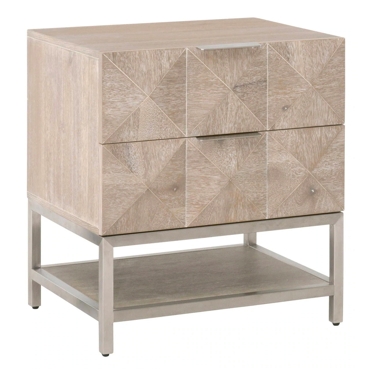 Atlas 2-Drawer Nightstand Set of 2