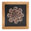 Flower Camellia Wood Framed Wall Art