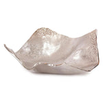 Champagne Silver Hammered Bowl