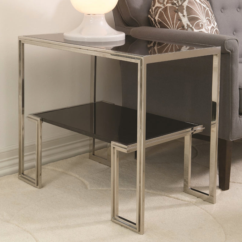 Global Views One Up Side Table