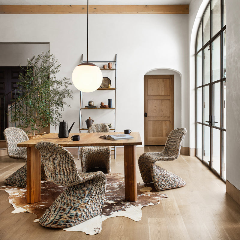 Four Hands Portia Dining Chair Set of 2 Paynes Gray