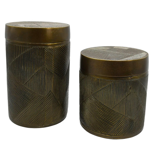 Worlds Away Paco Decorative Lidded Canister - Final Sale