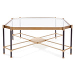 Graham Brushed Brass Coffee Table