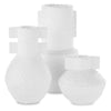 Currey & Co Aegean White Vase Set of 3 - Final Sale