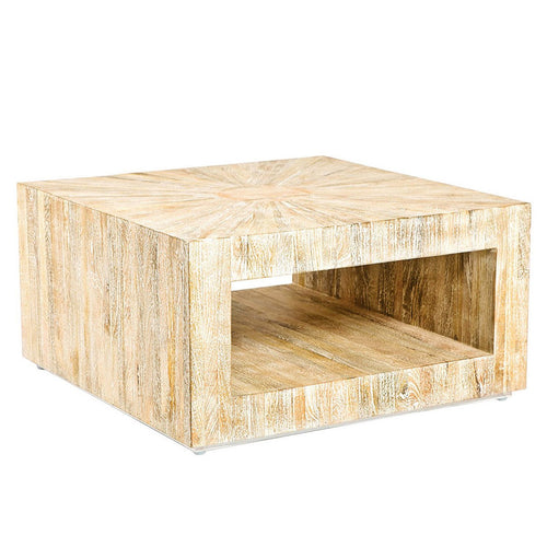 Studio A Driftwood Square Coffee Table