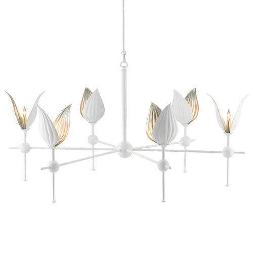 Currey & Co Peace Lily Chandelier