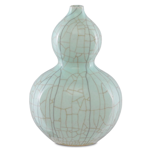 Currey & Co Maiping Double Gourd Vase