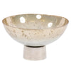 Grotto Glass Round Footed Bowl
