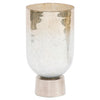 Grotto Glass Round Footed Vase