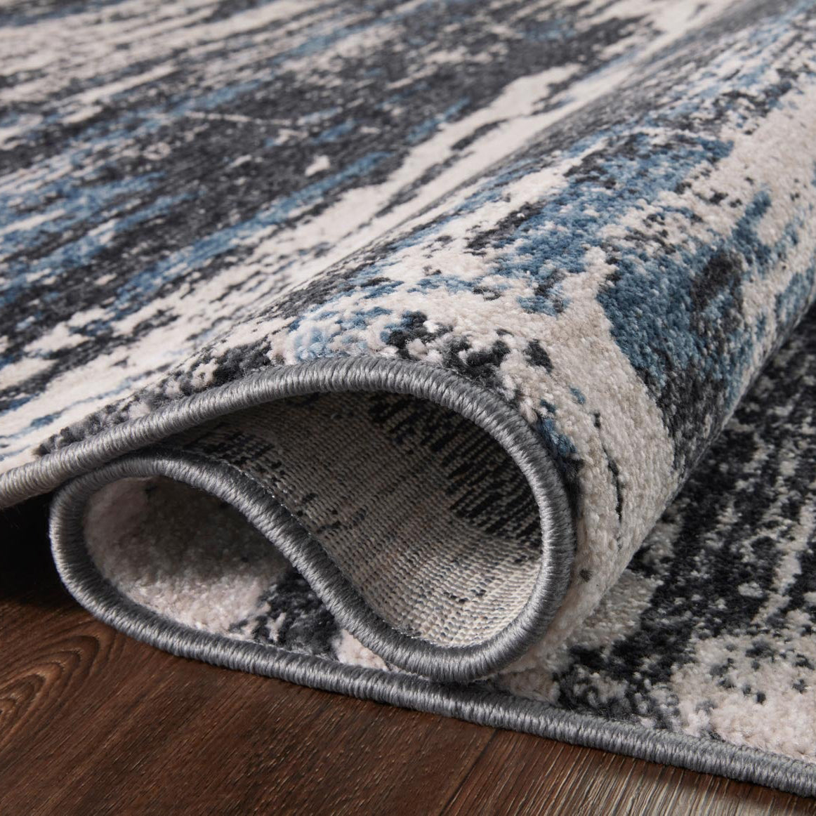 Loloi Vance Charcoal/Dove Power Loomed Rug