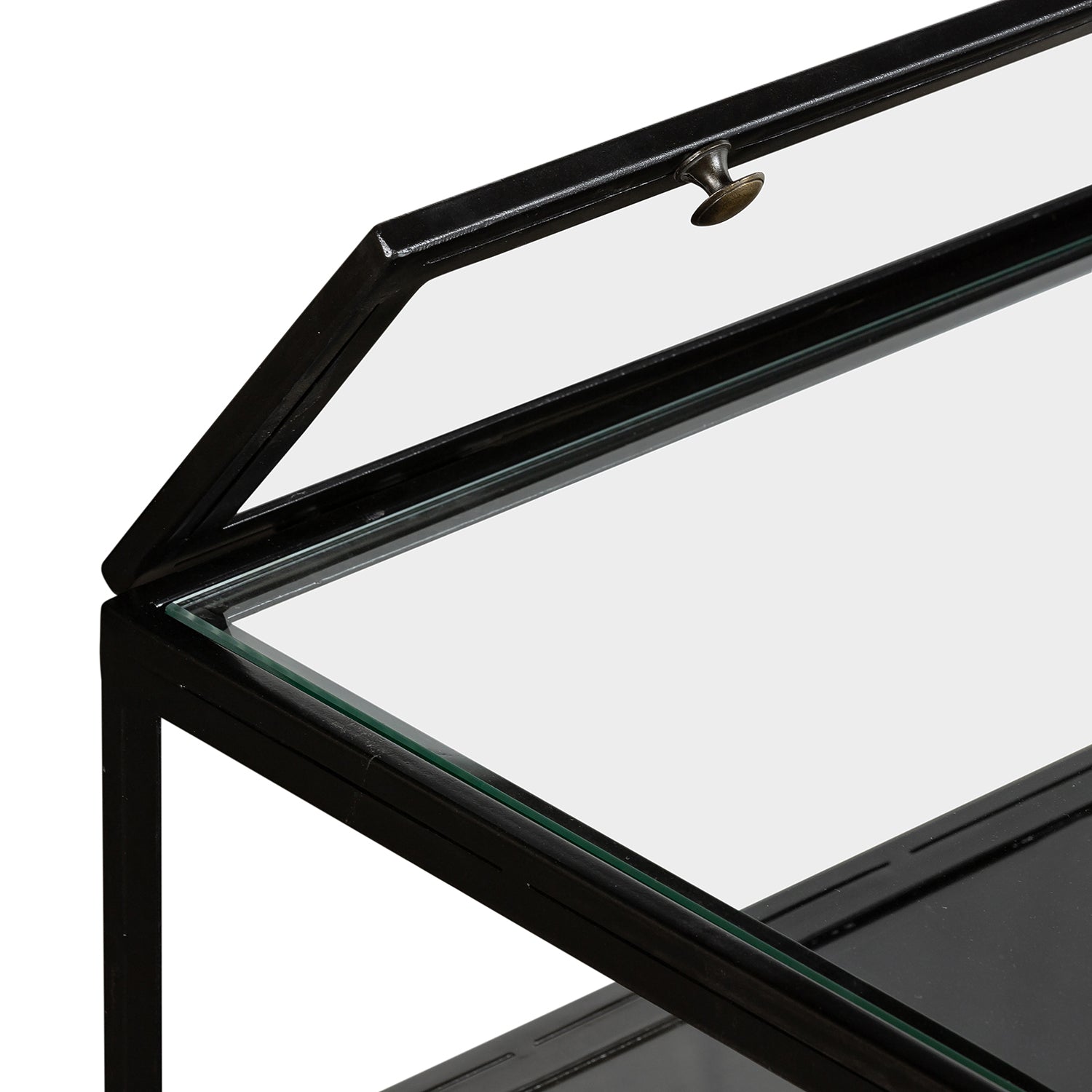 Four Hands Shadow Box Coffee Table Paynes Gray