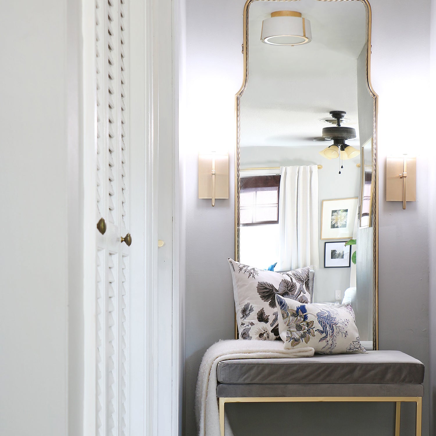 Crystorama Veronica 1-Light Wall Sconce