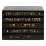 Yes I speak French Leather Book Box