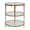 Worlds Away Vienna End Table
